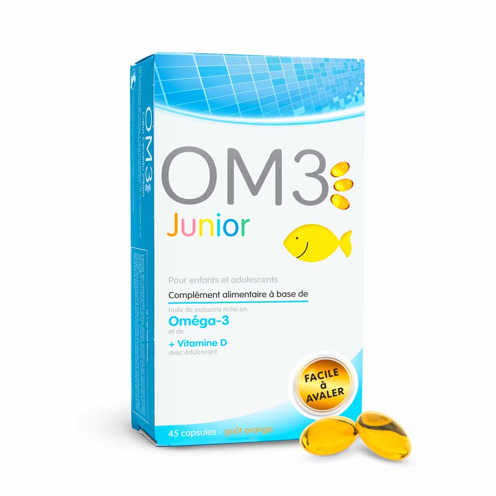OM3 Oméga 3 Junior 45 Capsules