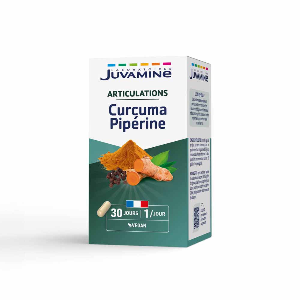 Juvamine Curcuma Piperine 30 Gelules