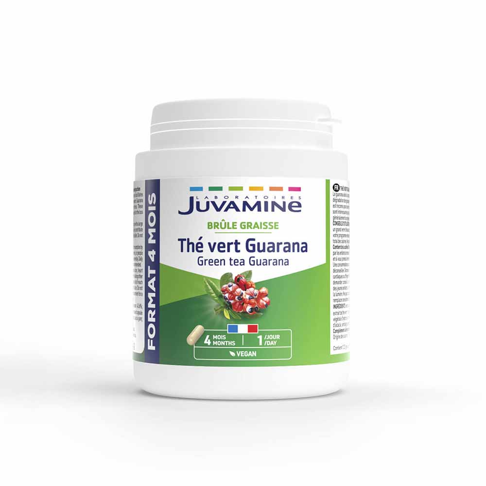 Juvamine The Vert Guarana 120 Gélules