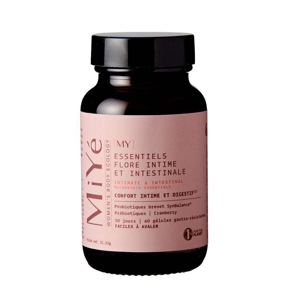 Miyé [My] Essentiels Flore Intime et Intestinale 60 gélules