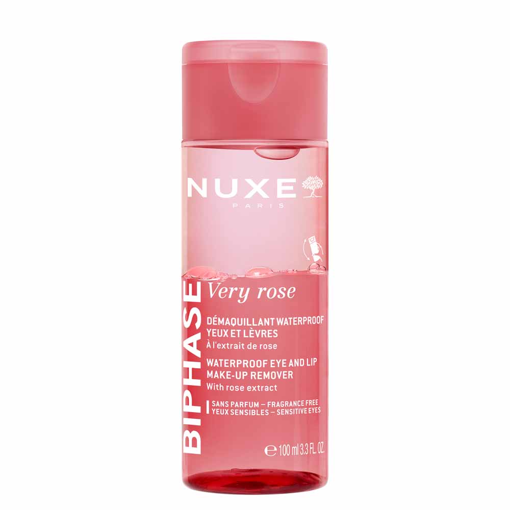 Nuxe Very rose Biphase Démaquillant Waterproof 100ml
