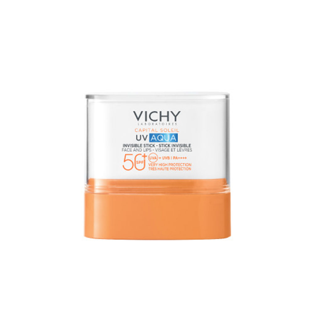 Vichy Capital Soleil UV Aqua Invisible Stick Solaire SPF50+ Visage 9g