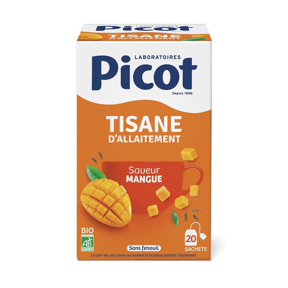 Picot Tisane D'allaitement Mangue 20 Sachets