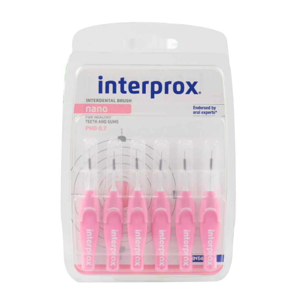 Interprox Nano Brossettes Interdentaires 0,7mm x6