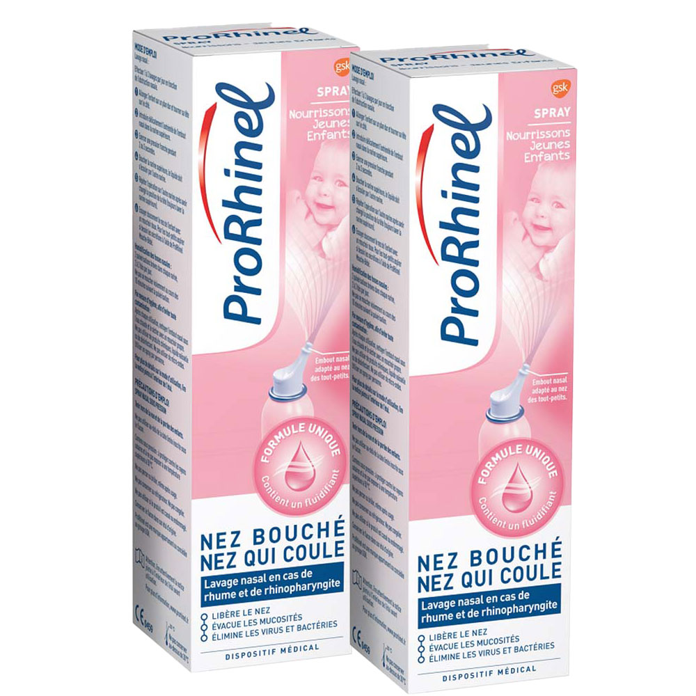 Prorhinel Spray Nasal Bebes 2x100ml