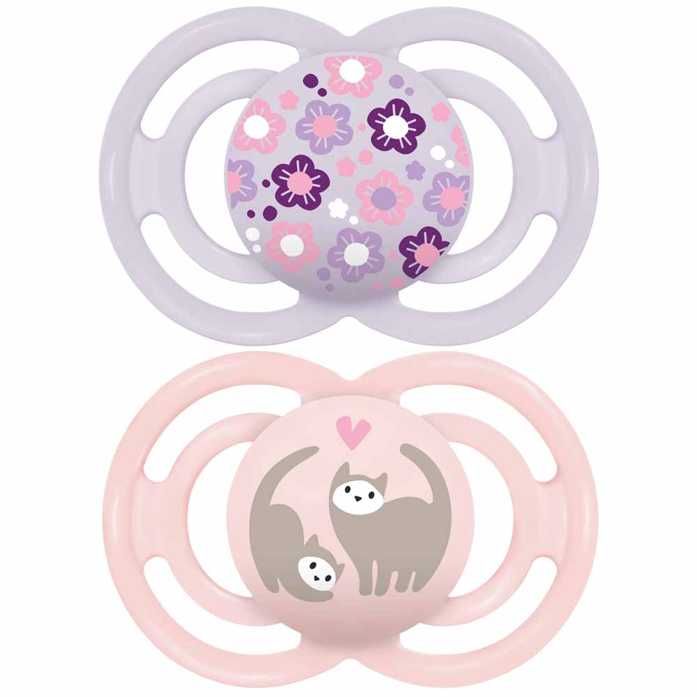 Mam Perfect Animaux Sucette Symétrique 18 Mois et Plus x2