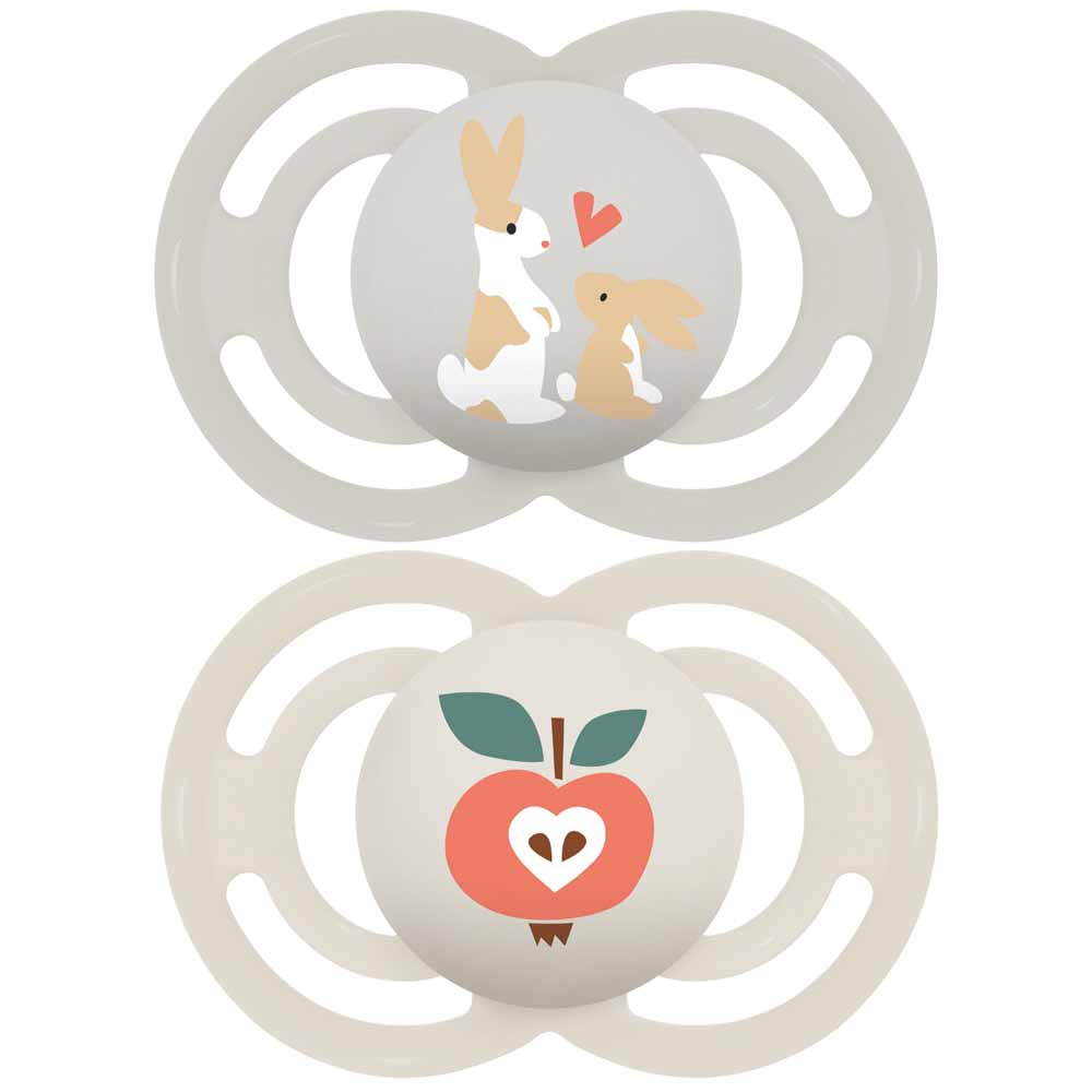 Mam Perfect Animaux Sucette Symétrique 6 Mois et Plus x2