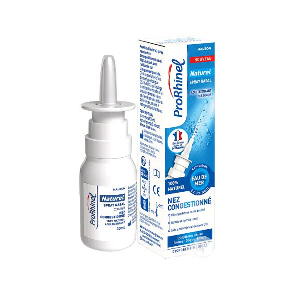 Prorhinel Spray Nasal Naturel Nez congestionné 30ml