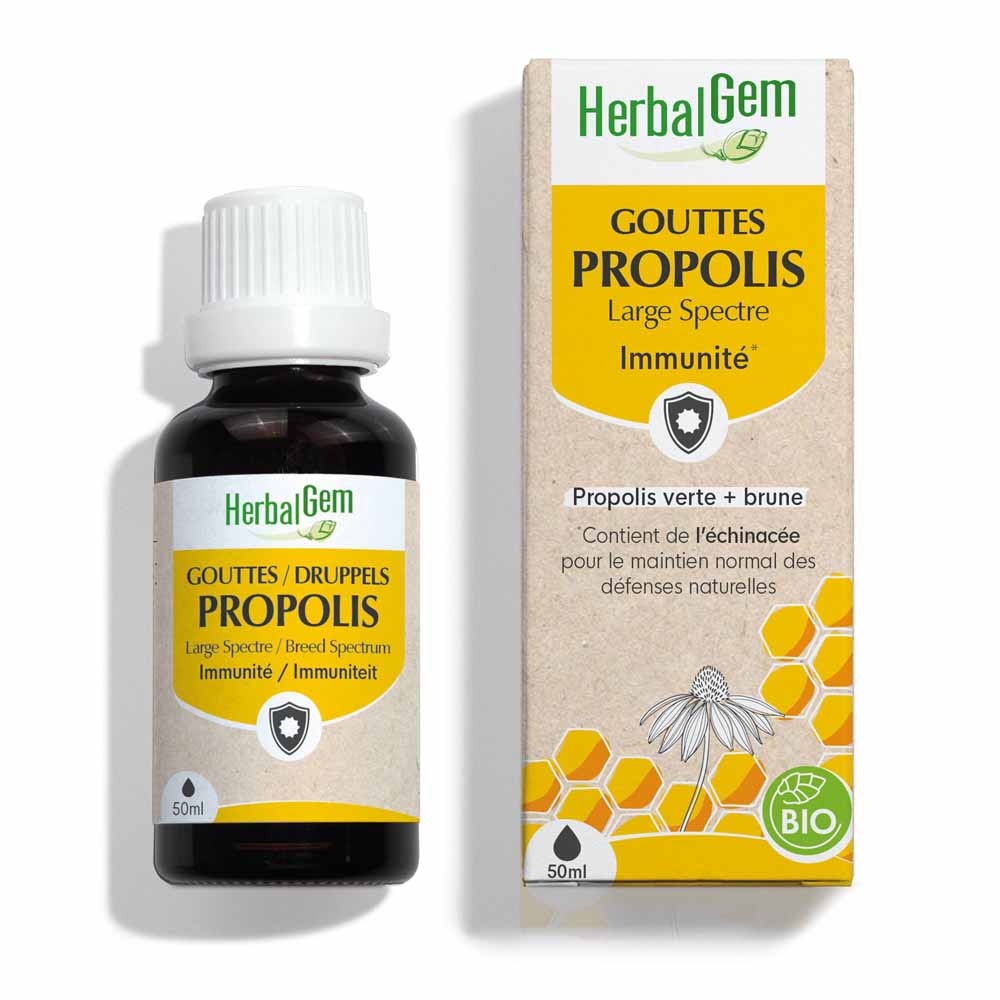 Herbalgem Propolis Immunité Bio Gouttes 15ml