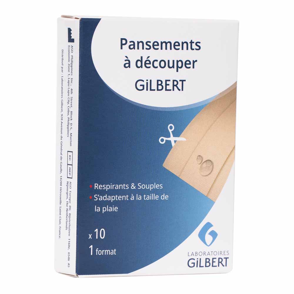 Gilbert Pansements A Découper x10