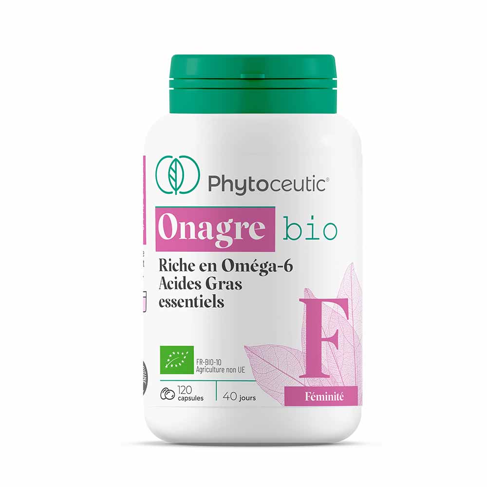 Phytoceutic Huile Onagre Bio/ab 120 Capsules