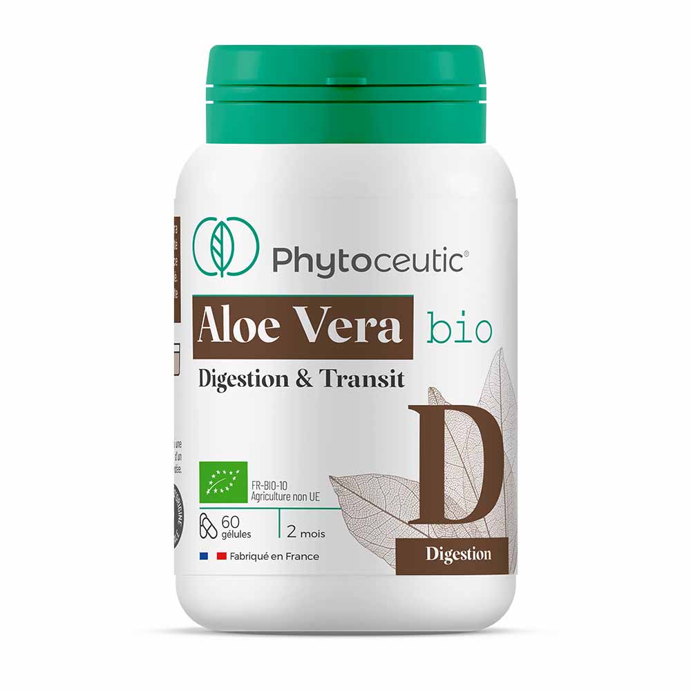 Phytoceutic Les Monos Digestion Aloe Vera Bio 60 gélules