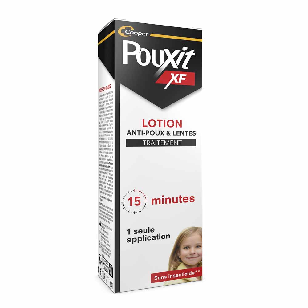 Traitement anti poux et lentes 100ml XF Pouxit