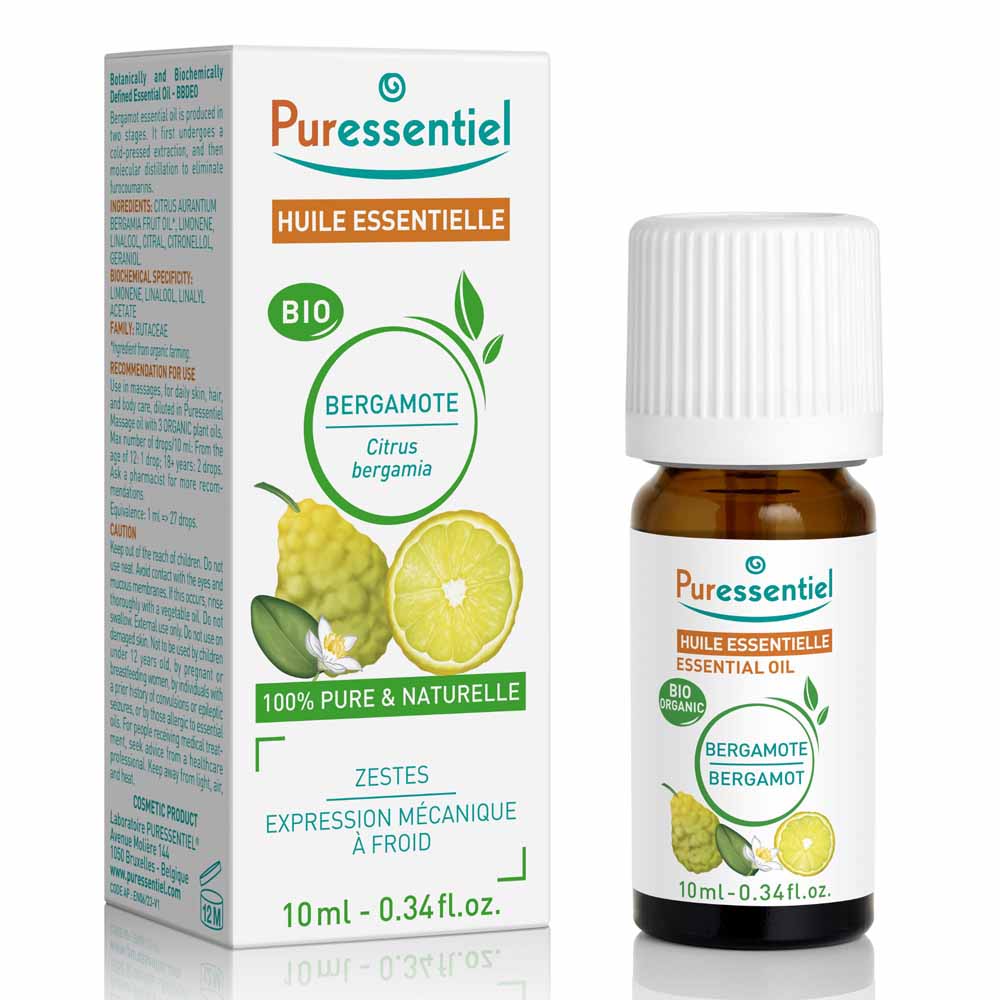 Puressentiel Huiles Essentielles Bergamote Bio 10ml