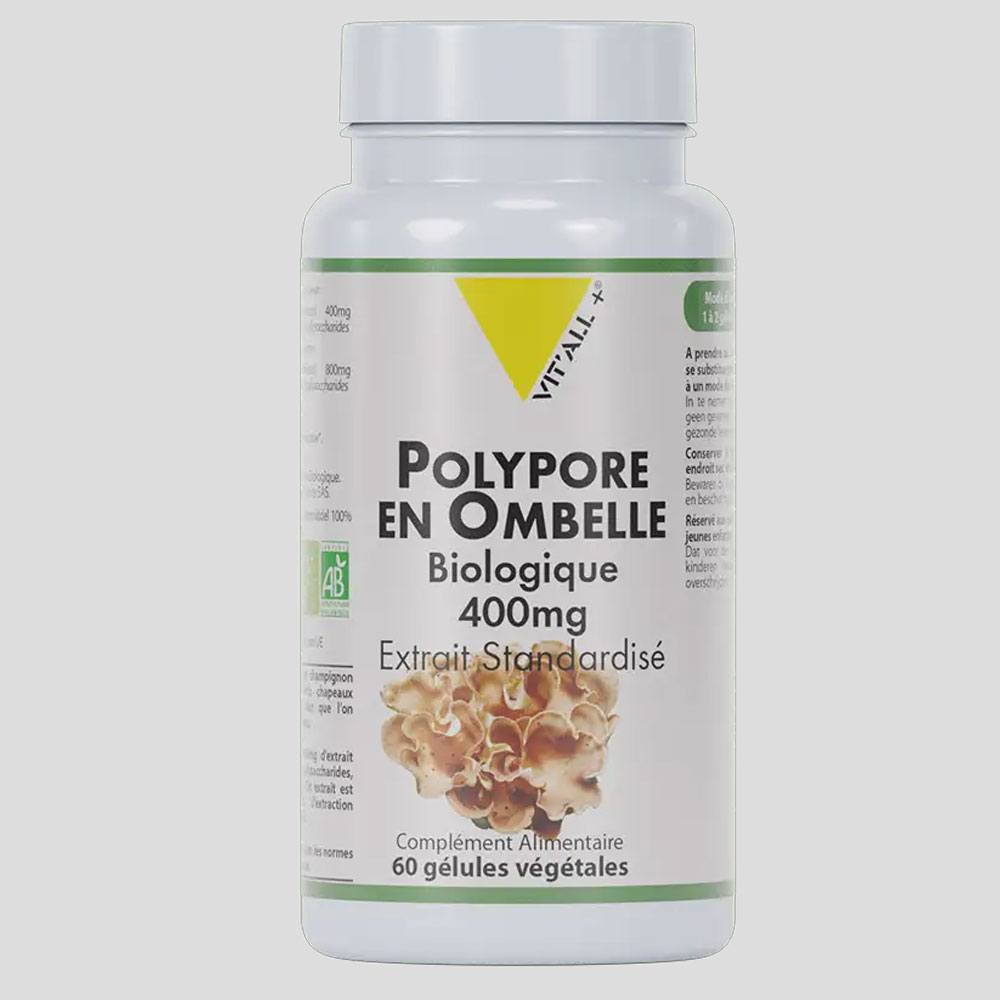 Vit'All+ Polypore en Ombelle bio 60 gélules