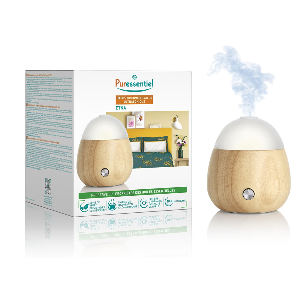 Puressentiel Diffuseur Humidificateur Ultrasonique ETNA