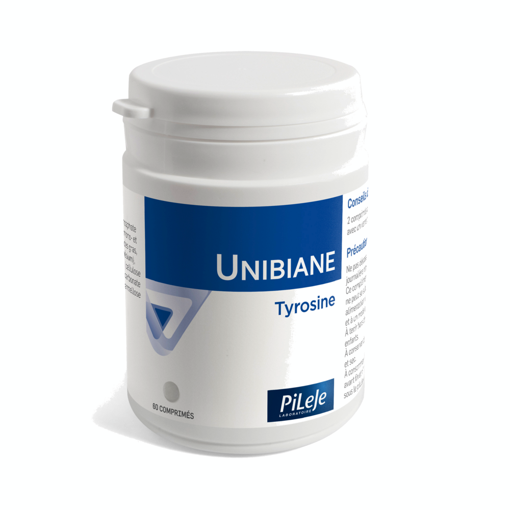 Pileje Unibiane Tyrosine 60 comprimés