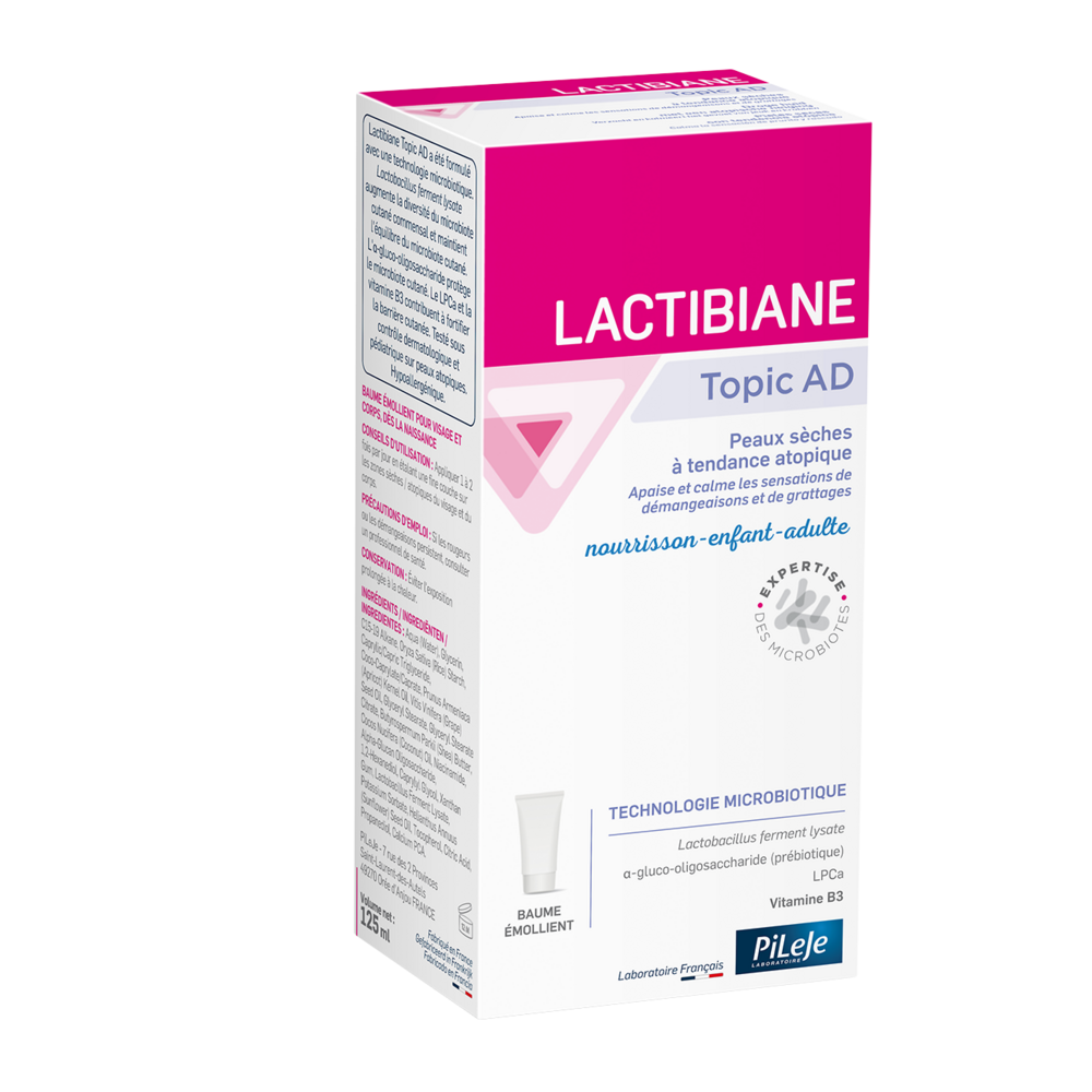 Topic Ad Lactibiane Peaux A Tendance Atopique 125ml Pileje
