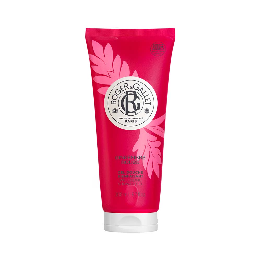 Roger & Gallet Gel Douche Hydratant Dynamisant Gingembre Rouge 200ml