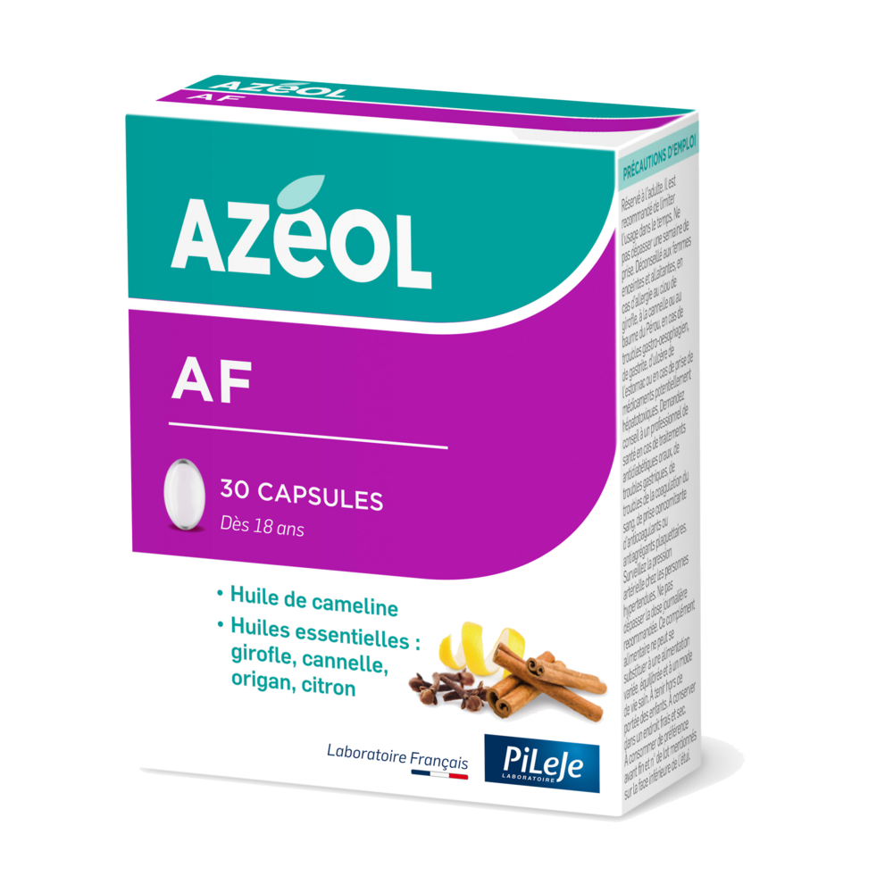Pileje Azéol AF 30 capsules