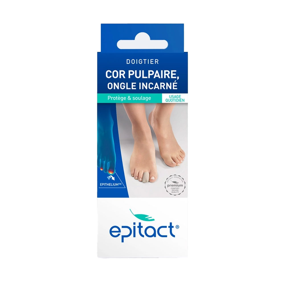 Epitact Doigtiers En Silicone Cors pulpaires et ongles incarnés x1
