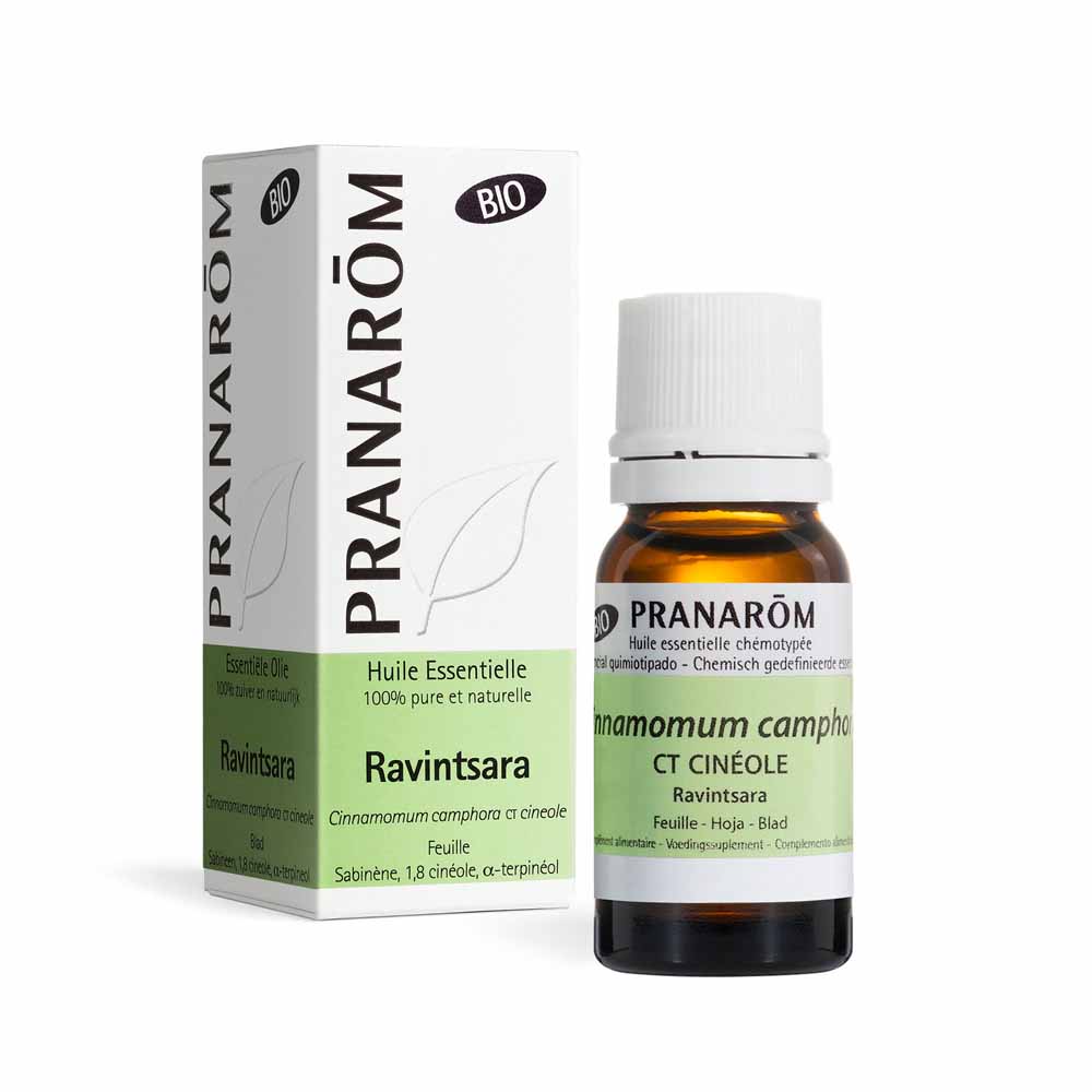 Pranarôm Les Huiles Essentielles Huile Essentielle Bio Ravintsara 10ml