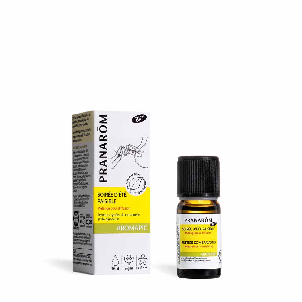 Pranarôm Aromapic Melange Synergie Diffusion Aromapic Soiree D'ete Bio 10ml
