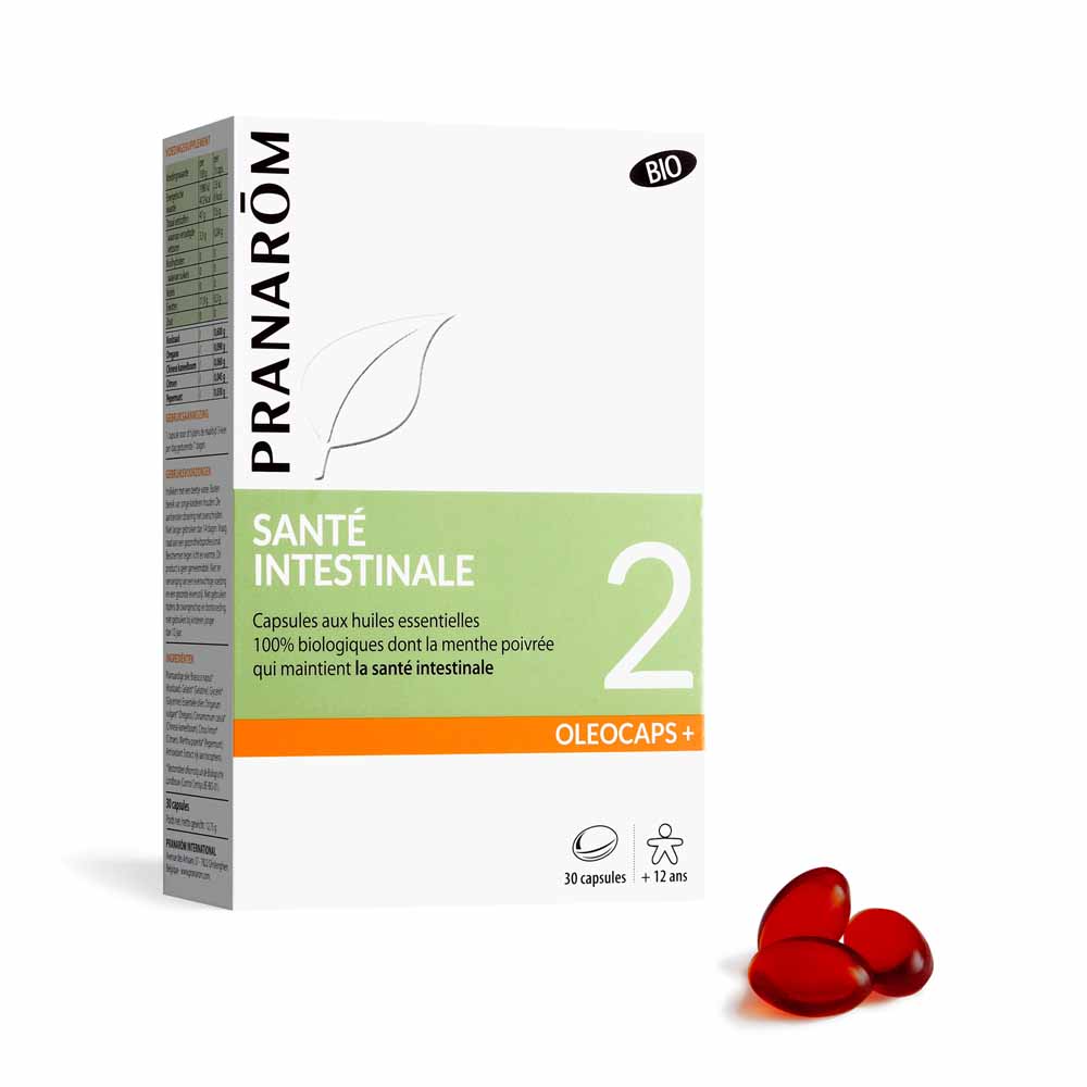 Pranarôm Oléocaps N°2 Sante Intestinale Bio 30 Capsules Oleocaps+