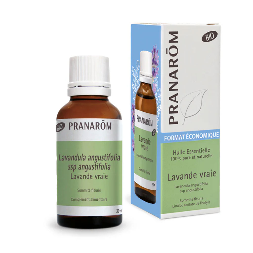Pranarôm Les Huiles Essentielles De Lavande Vraie Bio 30ml
