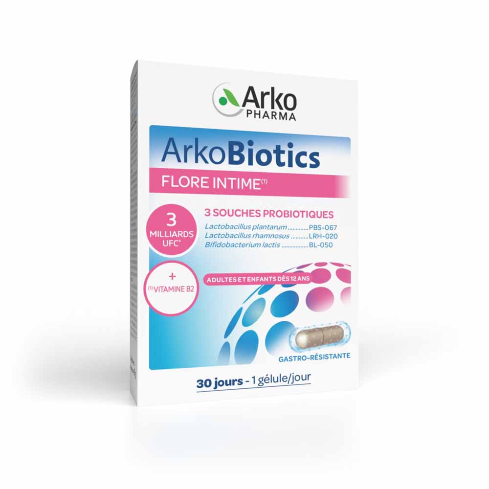 Arkopharma Arkobiotics Flore Intime 30 Gélules
