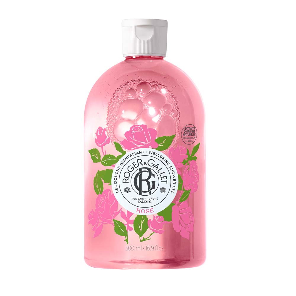 Roger & Gallet Gel Douche Bienfaisant Rose 500ml