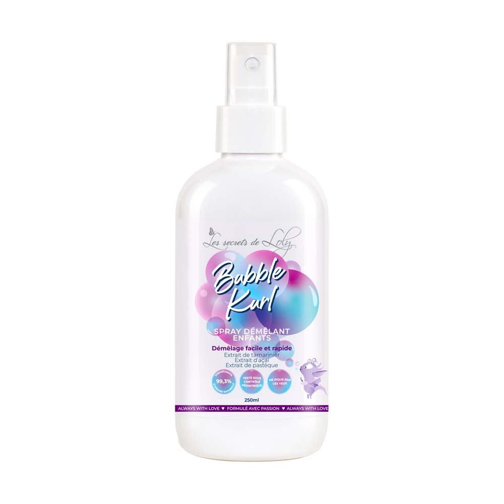 Les Secrets de Loly Bubble Kurl Spray Démêlant Enfants 250ml