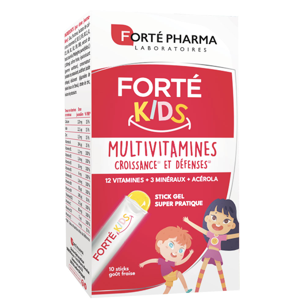 Forté Pharma Forté Kids Multivitamines 10 sticks