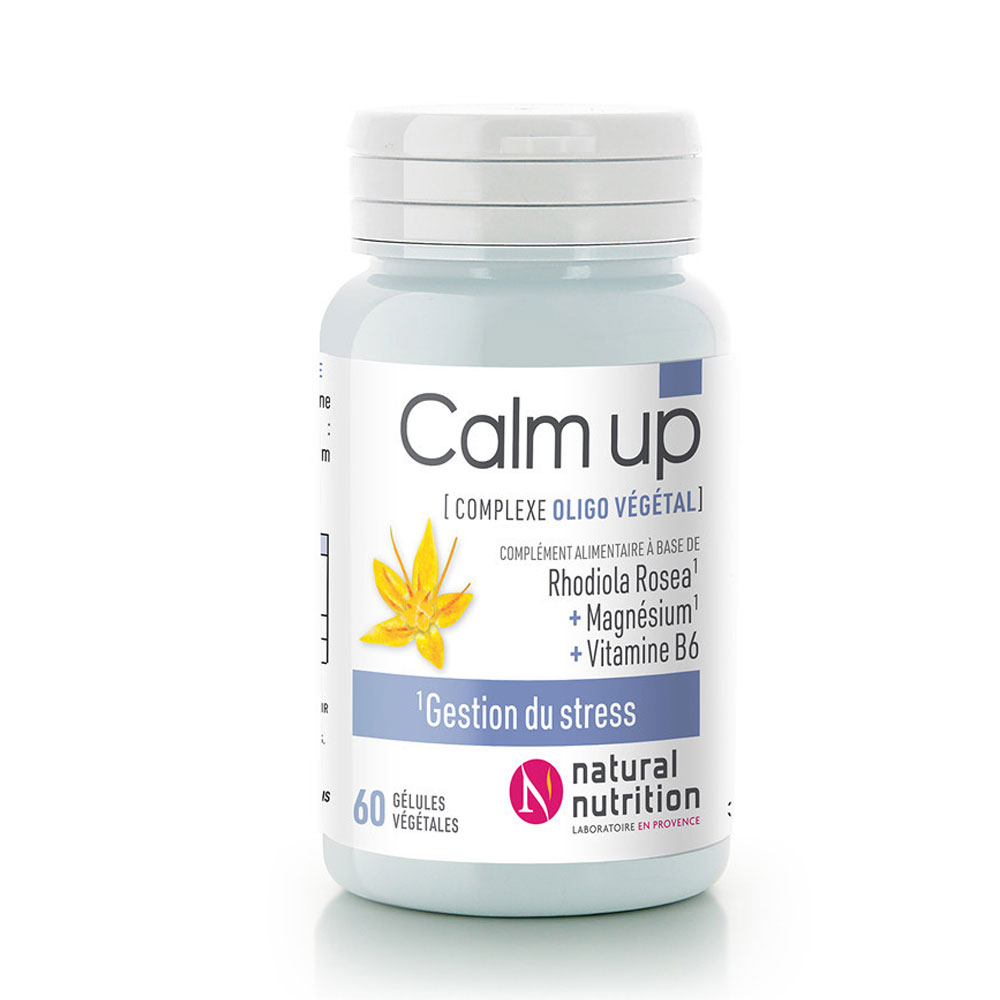 Natural Nutrition Calm Up Gestion du stress 60 Gélules