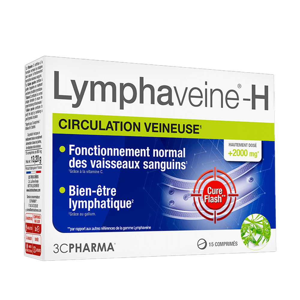 3C Pharma Lymphaveine H 15 comprimés
