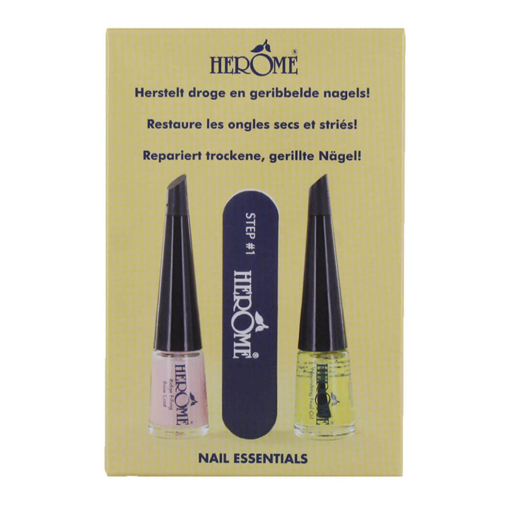 Herome Set pour Ongles Secs et Striés