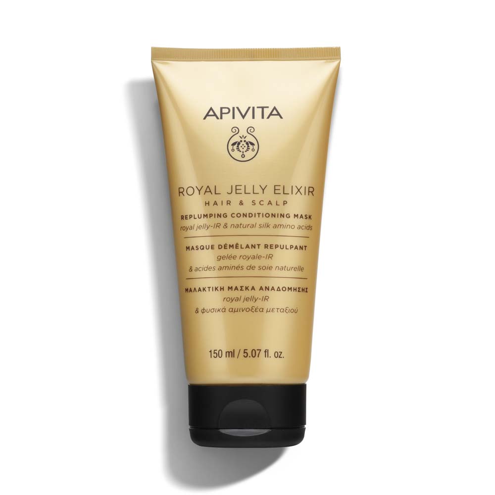 Apivita Royal Jelly Elixir Masque Capillaire Repulpant Absolu 150ml