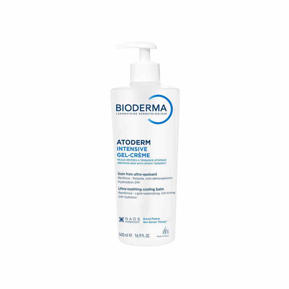 Bioderma Atoderm Intensive Gel-crème soin frais ultra-apaisant Peaux irritées à tendance atopique 500ml