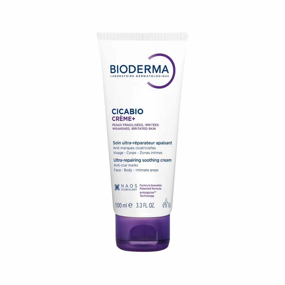 Bioderma Cicabio Crème+ Ultra Réparateur Apaisant Visage Corps et Zones Intimes 100ml