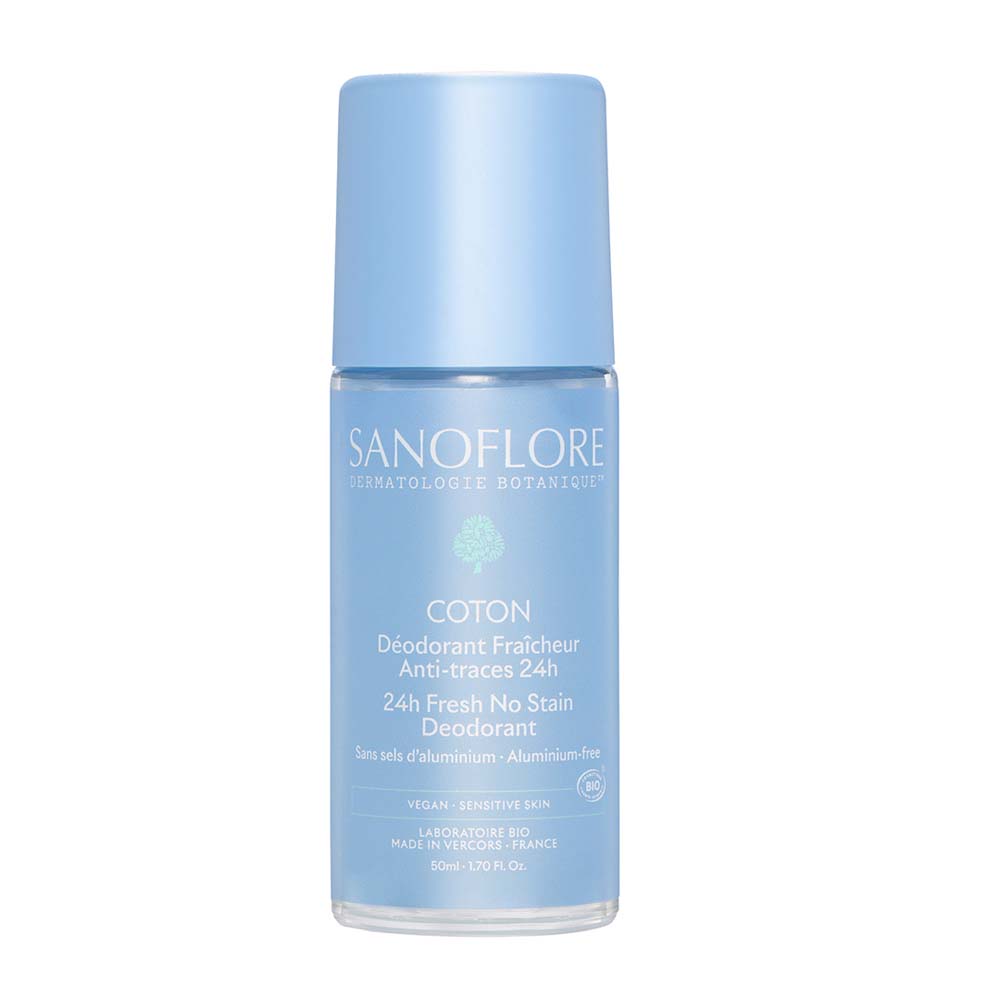Sanoflore Deodorants Coton Fraîcheur Anti-Traces 24h Bio 50ml