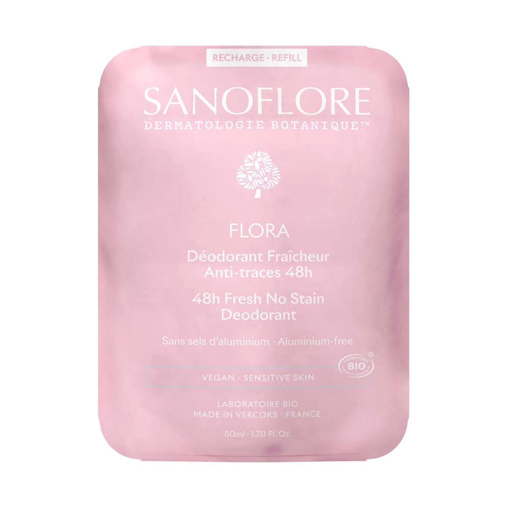 Sanoflore Recharge déodorant 48h Fleur 50ml