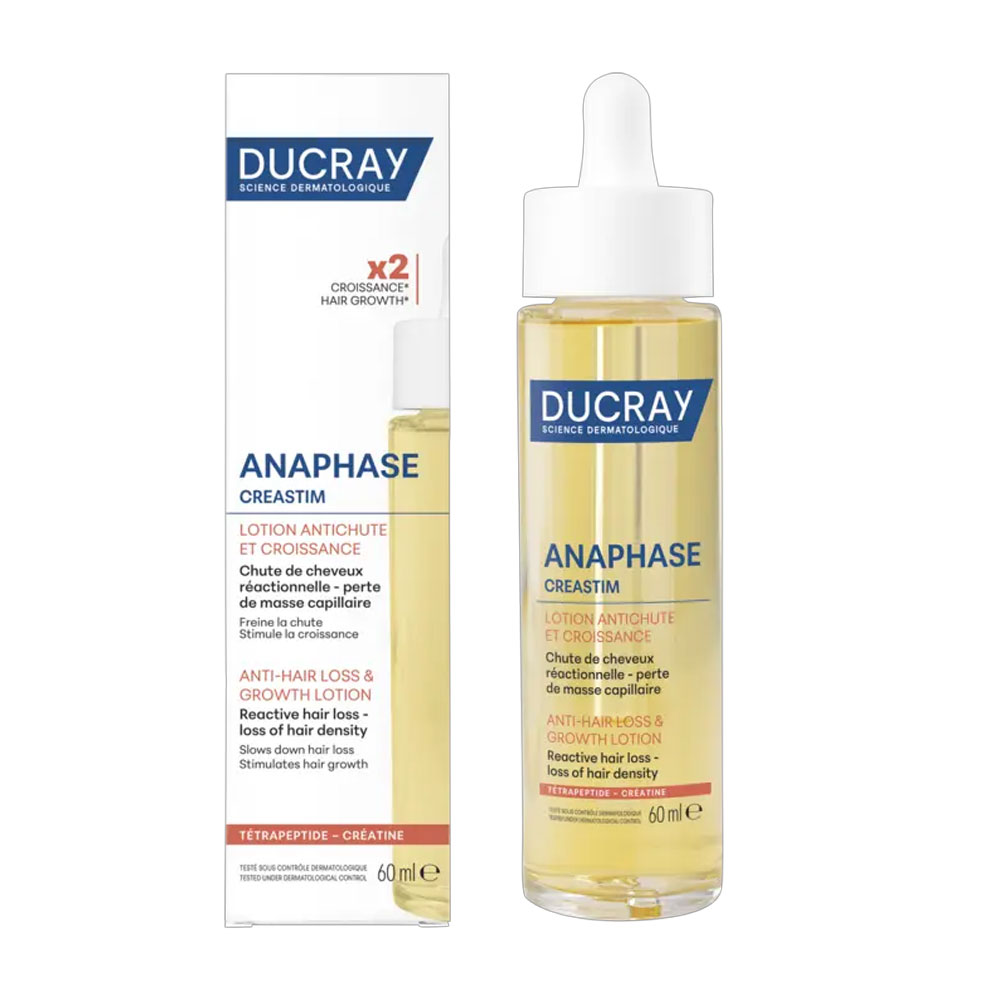 Ducray Creastim Lotion Antichute Chute de cheveux, Stress, Fatigue, Régime, Post Grossesse 60ml
