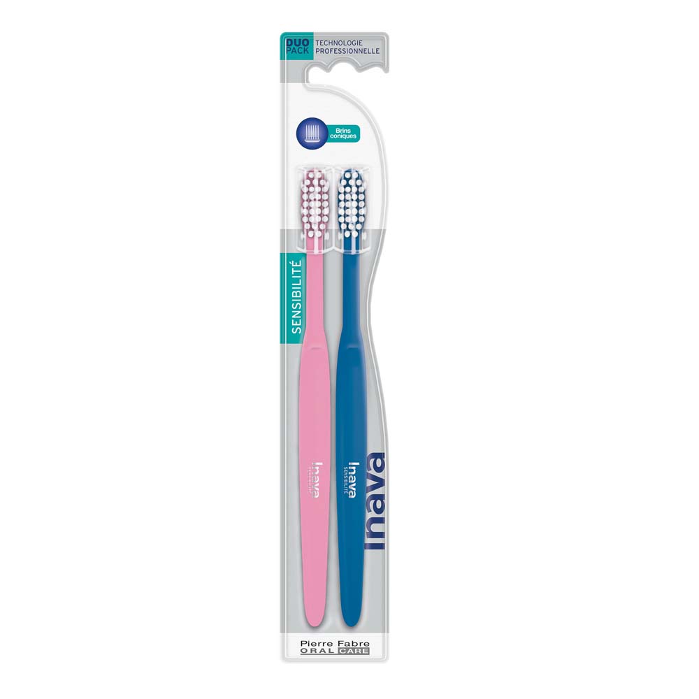Inava Brosses à Dents Sensibles x2
