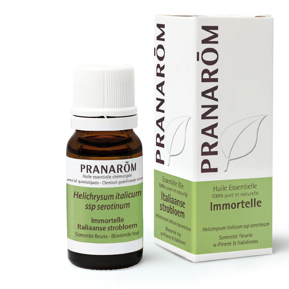 Pranarôm Les Huiles Essentielles Huile Essentielle D'immortelle Hélicryse italienne Sommité fleurie 10ml