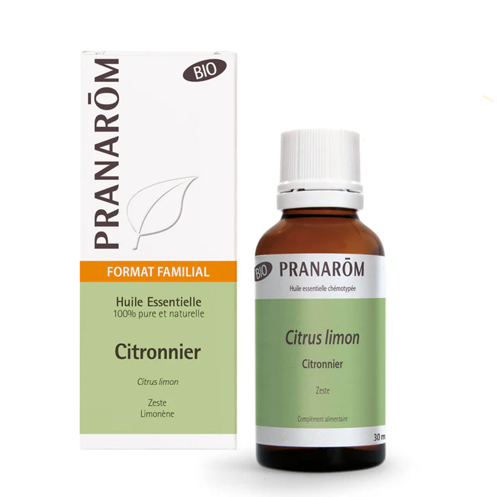 Pranarôm Les Huiles Essentielles Huile Essentielle De Citronnier Bio 30ml