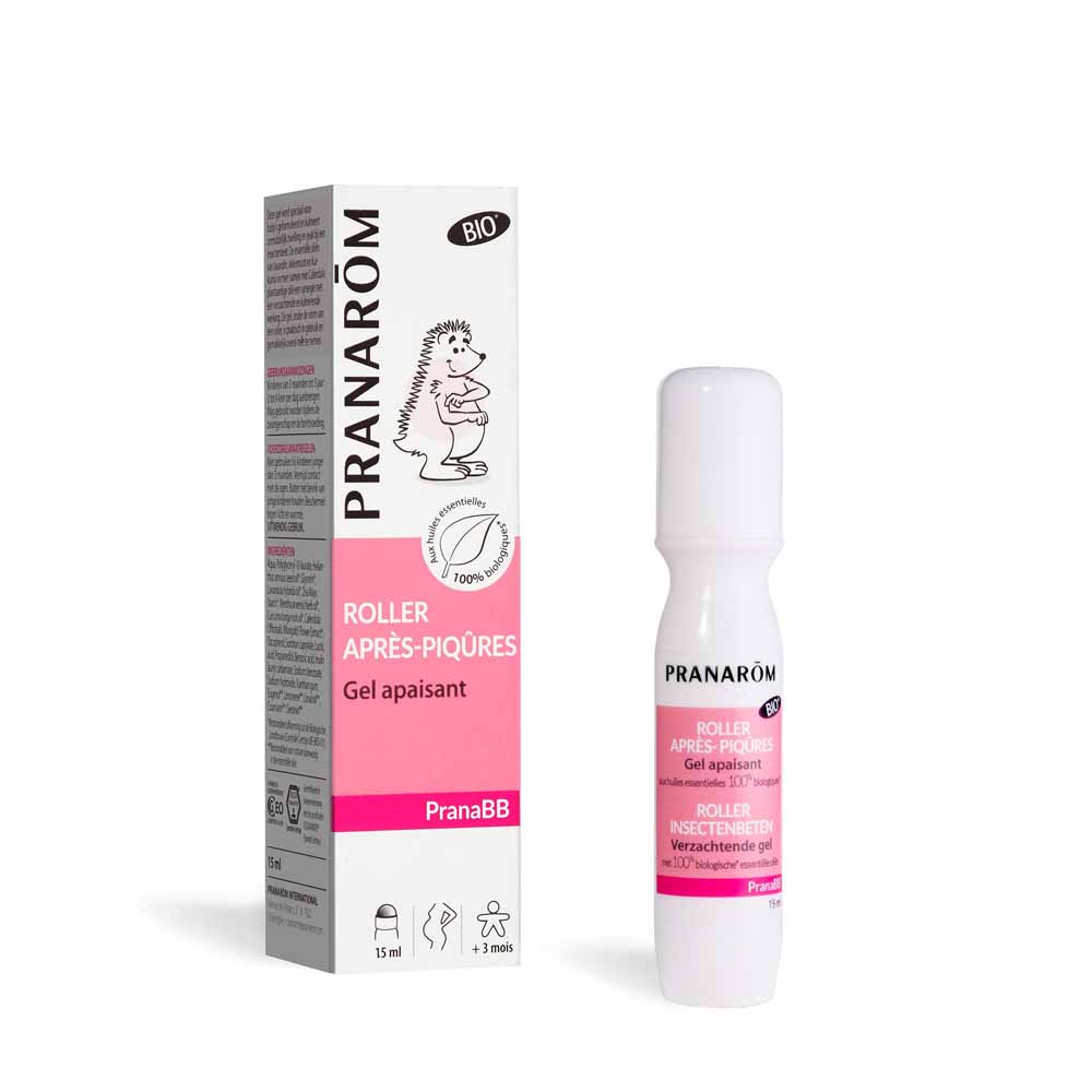 Pranarôm Pranabb Pranabb Roller Piqures Et Gel Apaisant Bio 15 ml