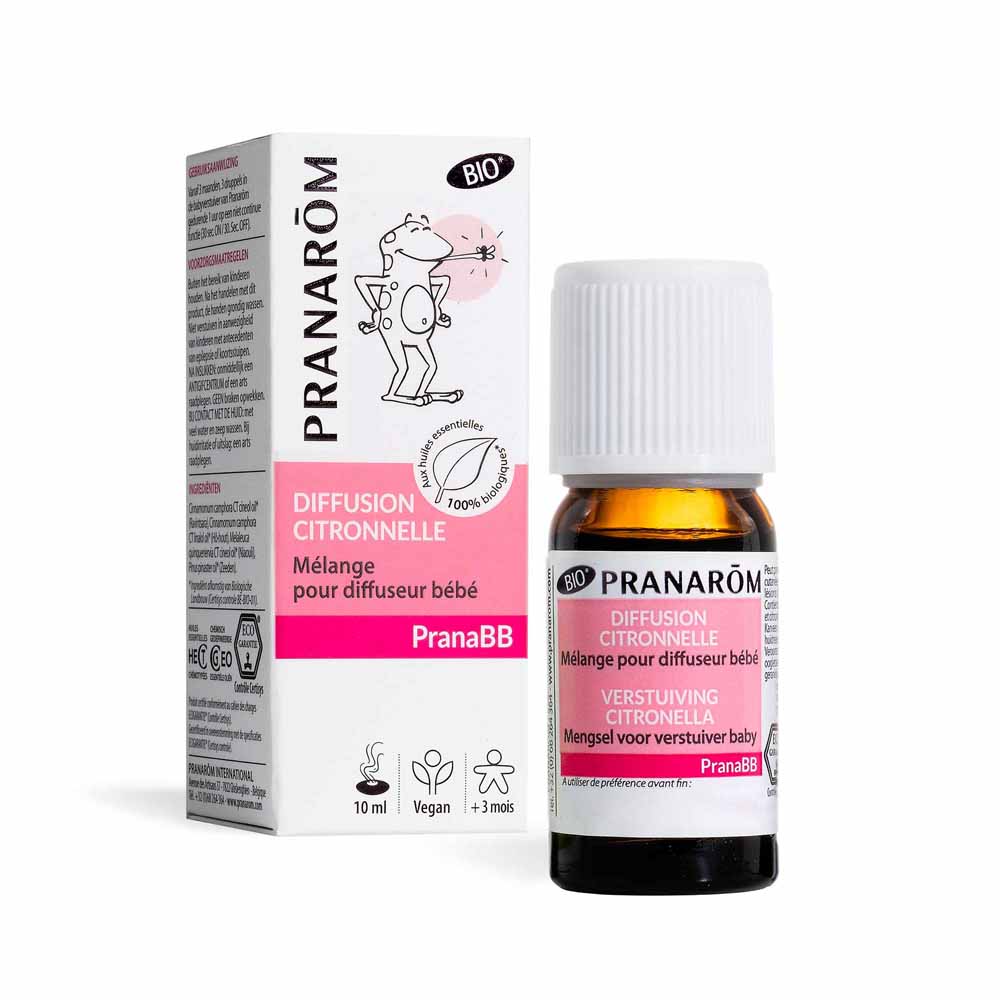 Pranarôm Pranabb Pranabb Diffusion Citronelle Bio 10 ml