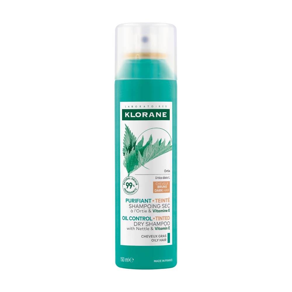 Klorane Shampooing Sec Teinté Cheveux Chatains A Bruns 150ml