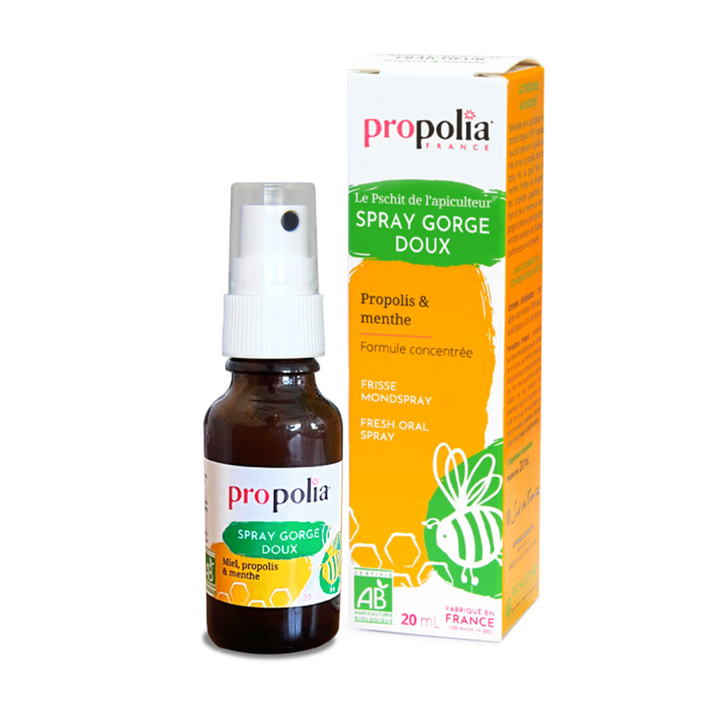 Propolia Spray Buccal Propolis Et Menthe Bio 20ml