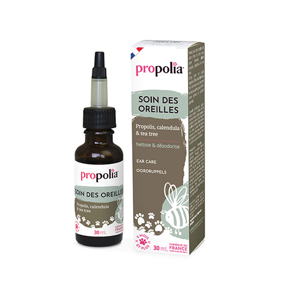 Propolia Soin Des Oreilles Pour Chat Et Chien La Puce A L'oreille 30 ml